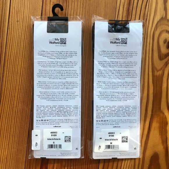 Wolford Amelia Lace Socks (M, 8-10) - Picture 3 of 3